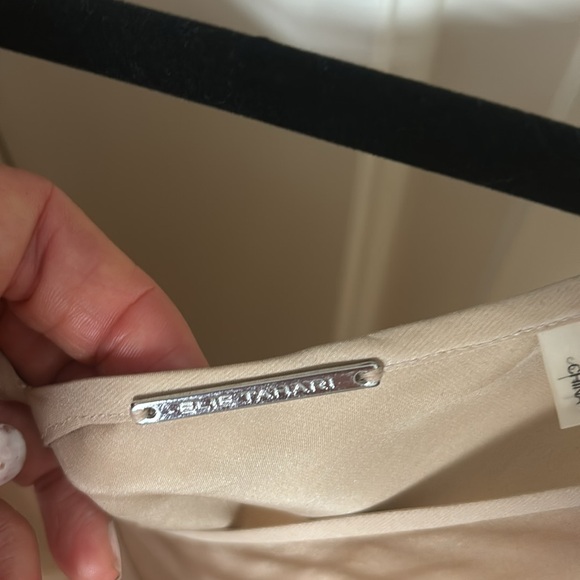 Elie Tahari Beige Satin Camisole - Picture 2 of 4